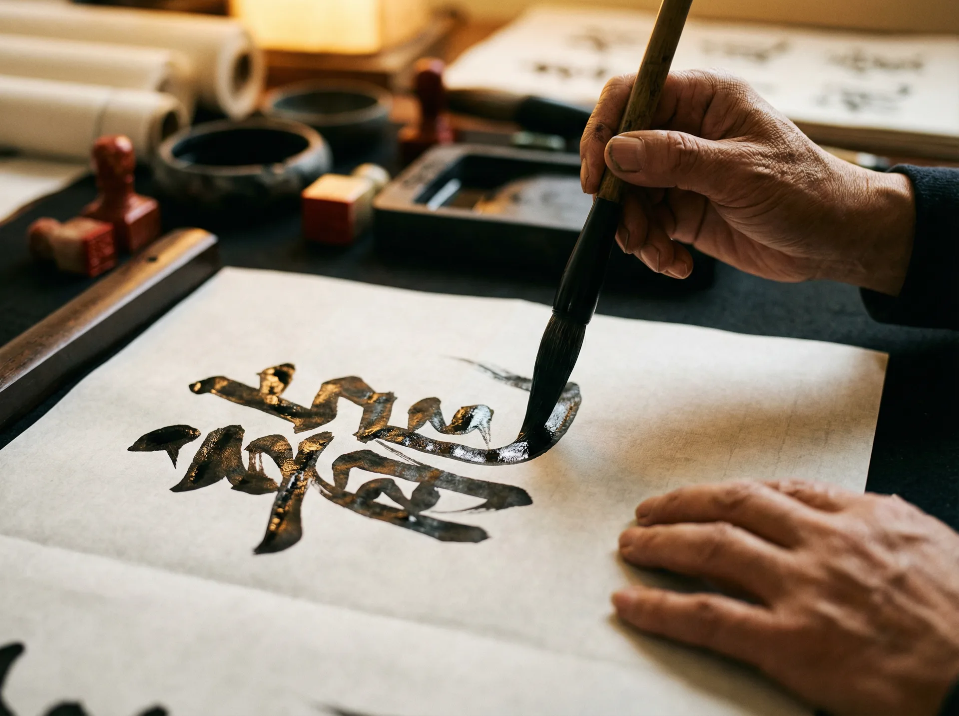 精品大师 - 传统工艺创作现场